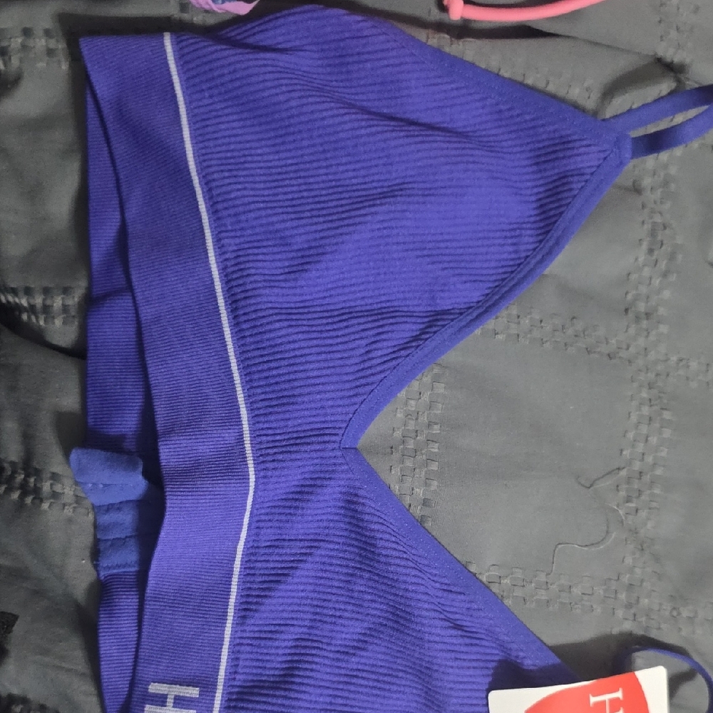 Hanes Purple Sports Bra